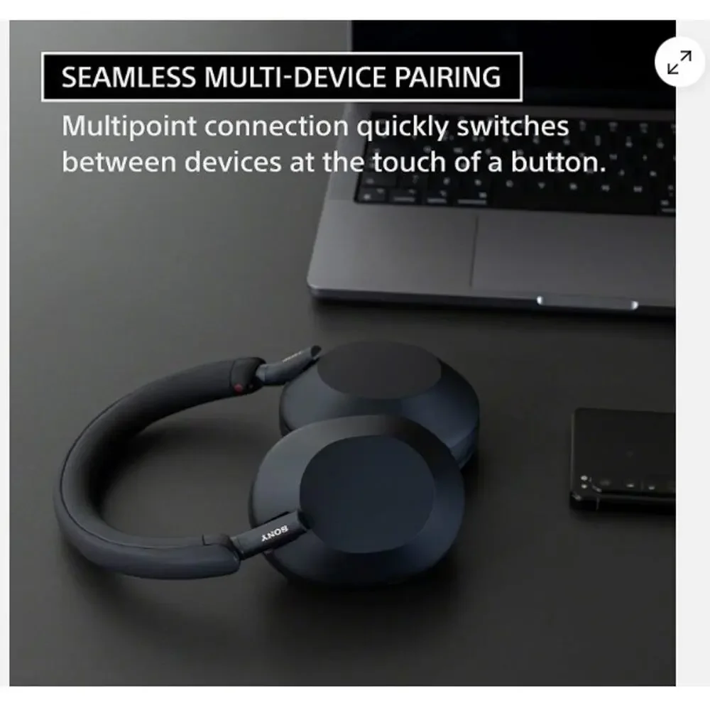 Sony WH-1000XM5 Wireless Noise Canceling Headphones (Black)
